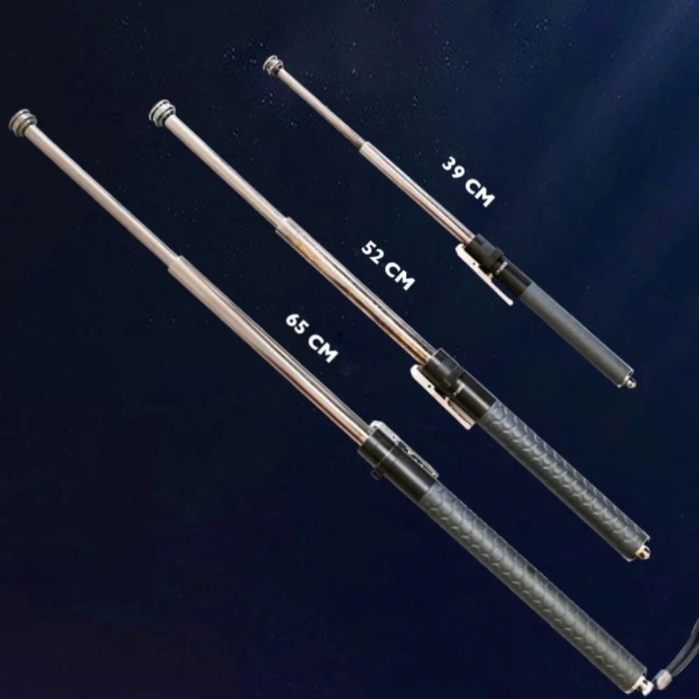 Trekking Pole Adjustable Shock-Absorbing Alloy Shaft Secure Locking Mechanism