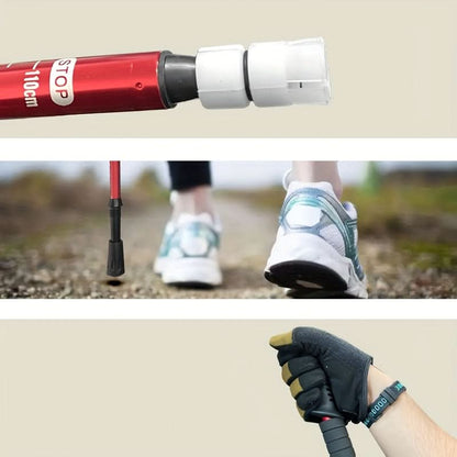Trekking Pole Telescopic & Foldable Non-Slip Grip