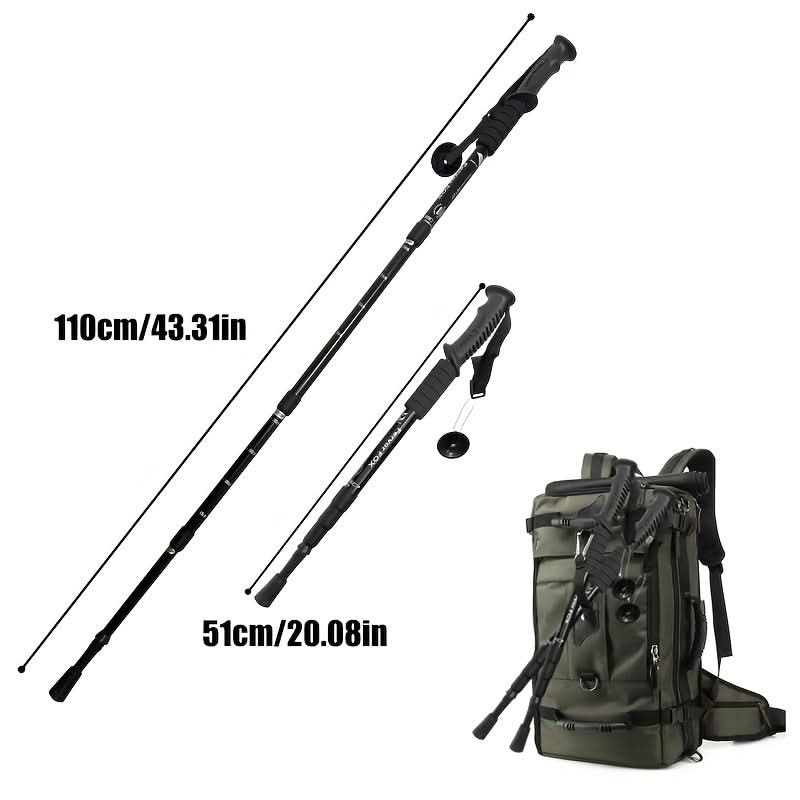 Trekking Pole Telescopic & Foldable Non-Slip Grip