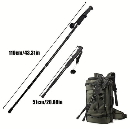 Trekking Pole Telescopic & Foldable Non-Slip Grip