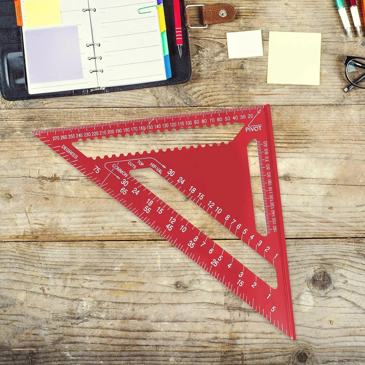 Triangle Protractor Right Angle Aluminum Locking