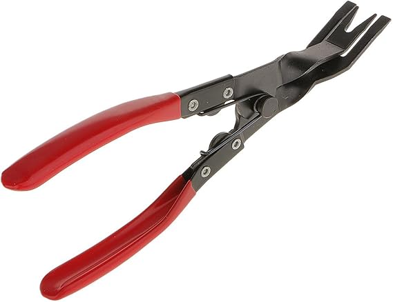 Trim Clip Pliers Forged Steel Spring-Loaded Scratch-Free