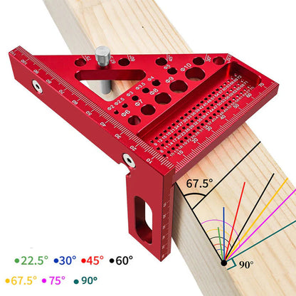 Try Square Anodized Aluminum Drill Guides & Angle Marks