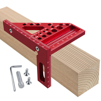 Try Square Anodized Aluminum Drill Guides & Angle Marks