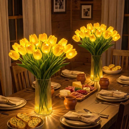 Tulip Bouquet LED Light-Up Set of 10 Stems