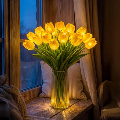 Tulip Bouquet LED Light-Up Set of 10 Stems