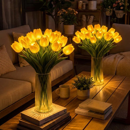 Tulip Bouquet LED Light-Up Set of 10 Stems