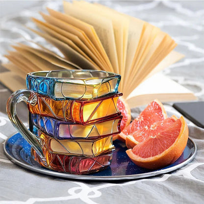 Tumbler Hand-Blown Hand-Painted Lead-Free