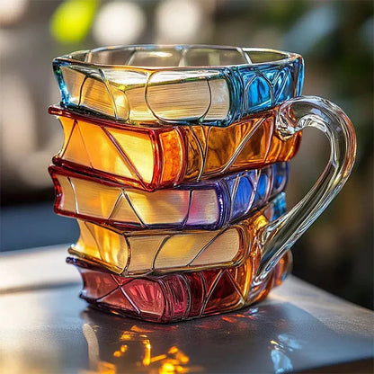 Tumbler Hand-Blown Hand-Painted Lead-Free