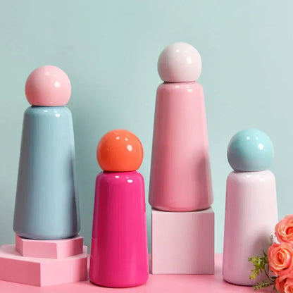 Two-Tone Thermal Water Bottle with Stainless Steel