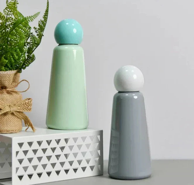 Two-Tone Thermal Water Bottle with Stainless Steel