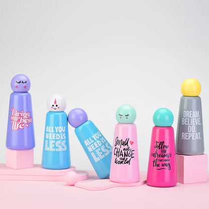 Two-Tone Thermal Water Bottle with Stainless Steel