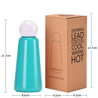 Two-Tone Thermal Water Bottle with Stainless Steel