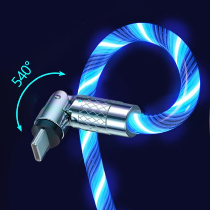 USB Charging Cable 540° Rotating Connector Fast Charge