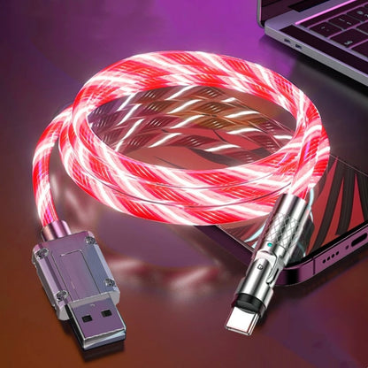 USB Charging Cable 540° Rotating Connector Fast Charge