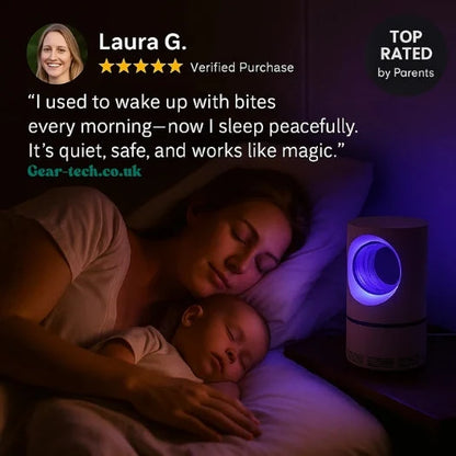 UV Fly Trap – Electric Mosquito Light for Indoor and Outdoor Settings