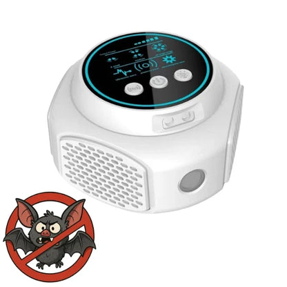 Ultrasonic Bat Deterrent Device - 360° Protection for Attics, Garages, Roofs