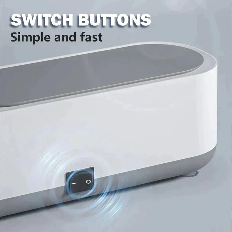 Ultrasonic Cleaner Jewelry & Glasses USB Rechargeable