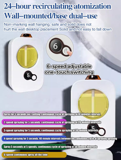 Ultrasonic Diffuser Ultra-Quiet Adjustable Mist 300 ml Tank