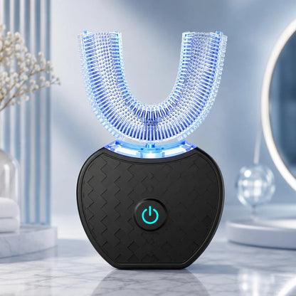 Ultrasonic Electric Toothbrush U-Shaped 360 Degree USB Rechargeable