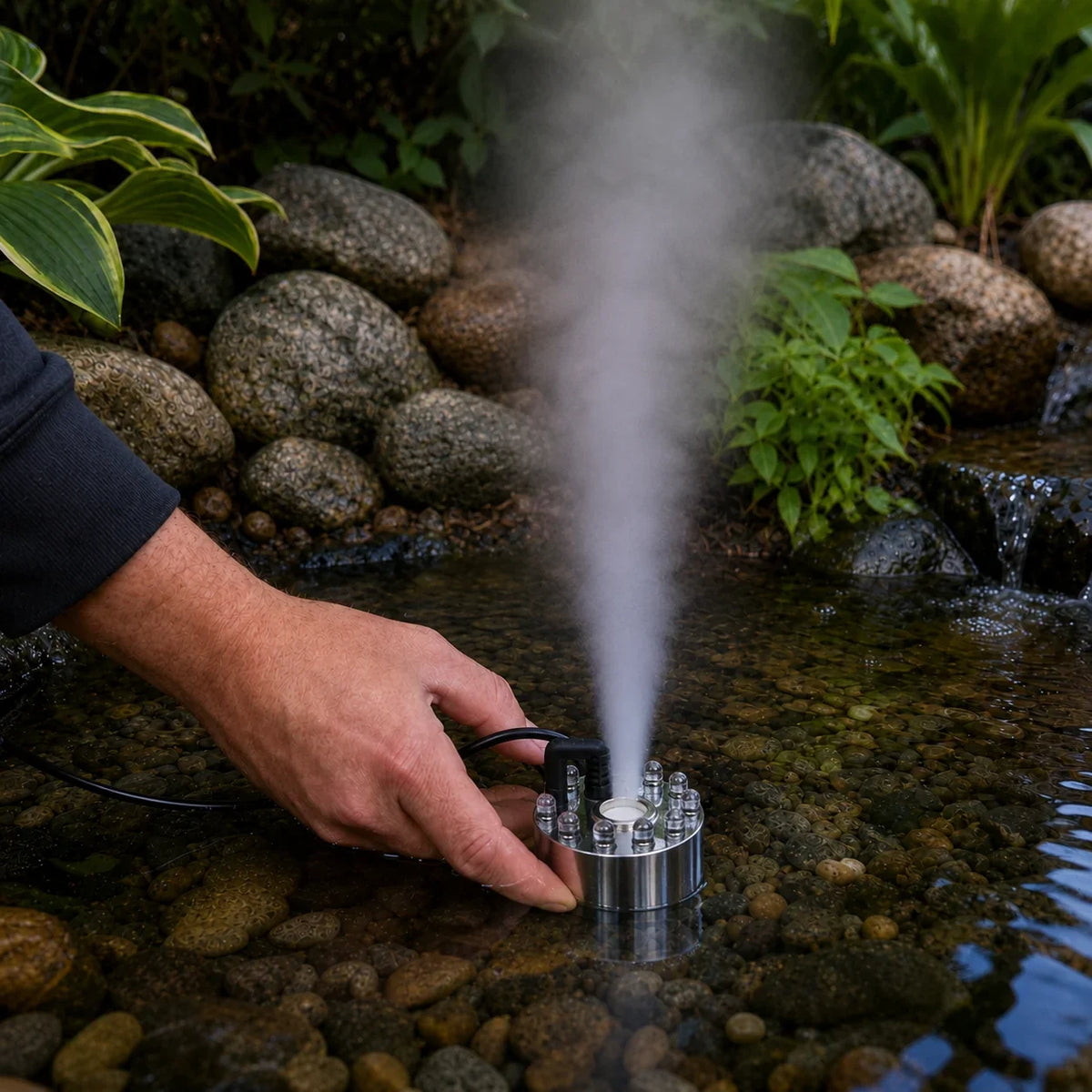 Ultrasonic Mist Diffuser Water Only Multicolor LED