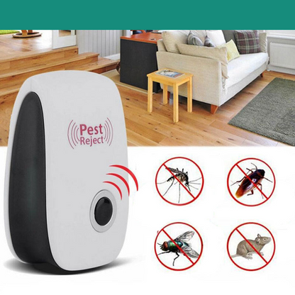 Ultrasonic Pest Repeller Plug-In Chemical-Free Pet-Safe