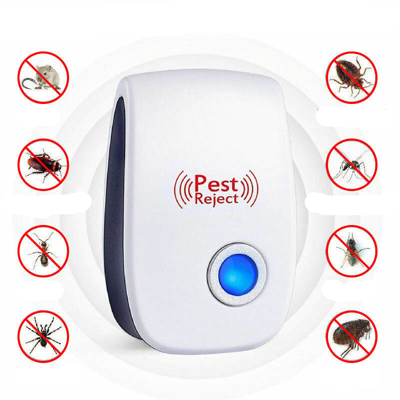 Ultrasonic Pest Repeller Plug-In Chemical-Free Pet-Safe