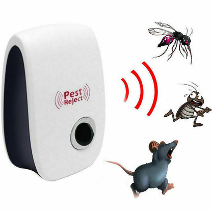 Ultrasonic Pest Repeller Plug-In Chemical-Free Pet-Safe