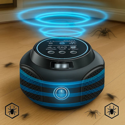 Ultrasonic Spider Repellent Plug-In – Chemical-Free, Quiet, and Safe