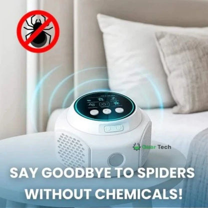 Ultrasonic Spider Repellent Plug-In – Chemical-Free, Quiet, and Safe