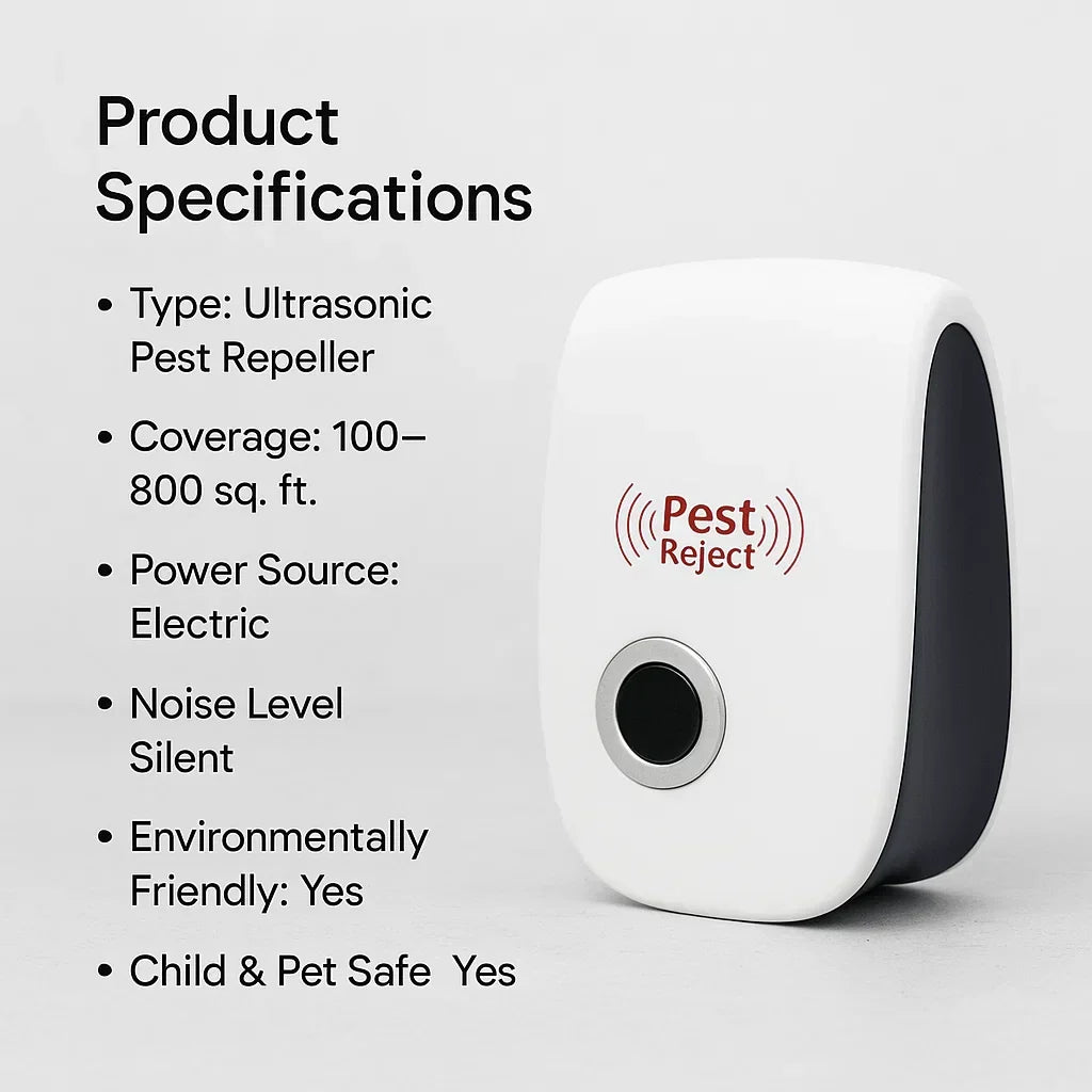 Ultrasonic Squirrel Deterrent Device - Reliable Pest Management for Gardens and Yards