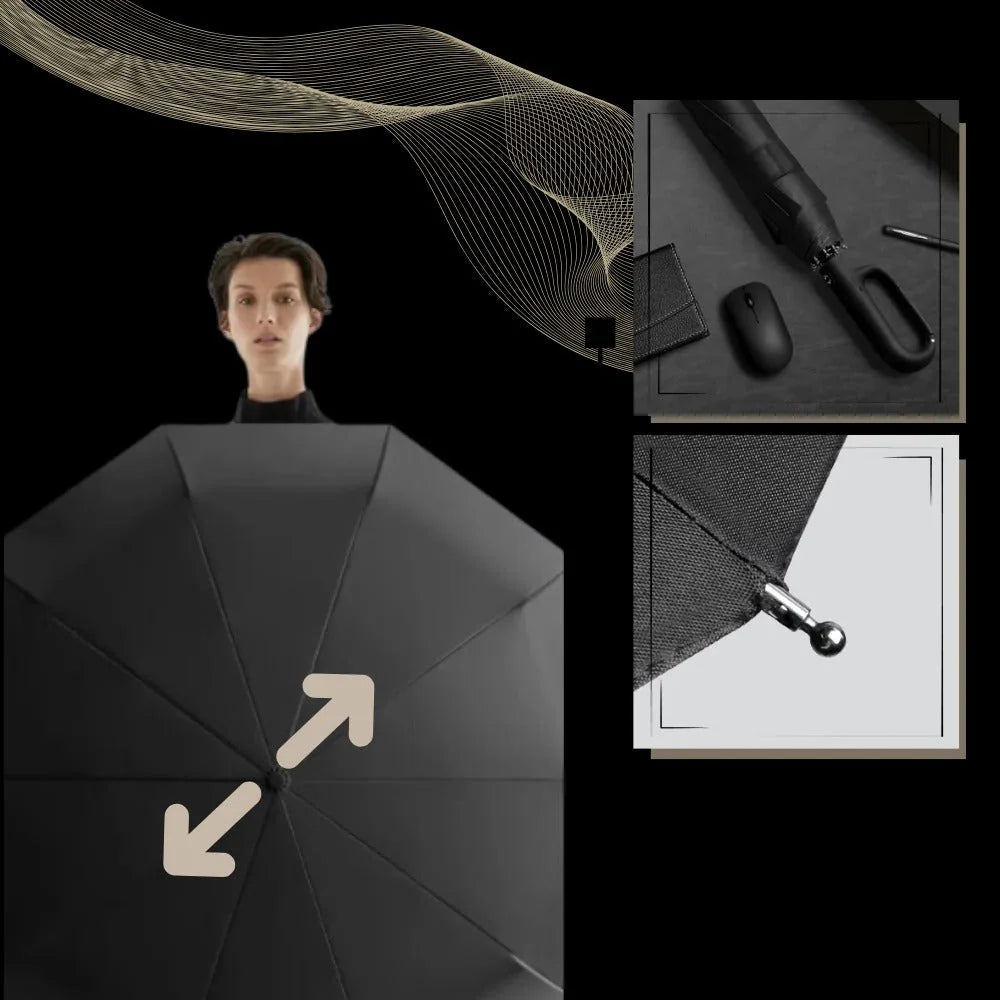 Umbrella One-Touch Automatic Wind-Resistant UV Protection