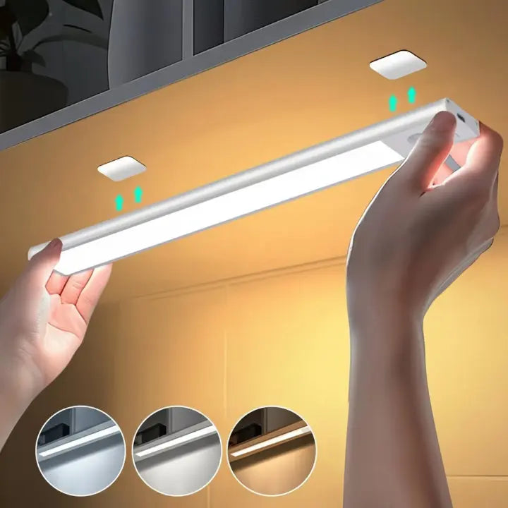 Under-Cabinet LED Light Wireless Magnetic Motion Sensor