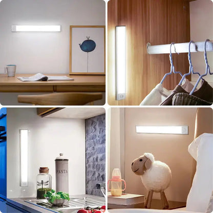 Under-Cabinet LED Light Wireless Magnetic Motion Sensor