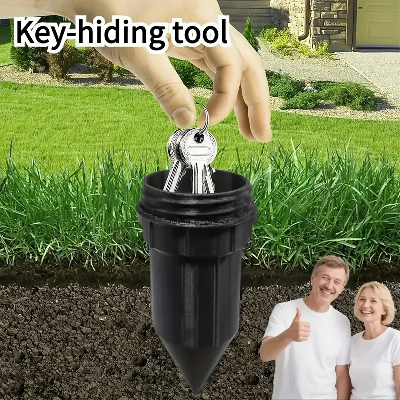 Underground Key Safe Sprinkler Camouflage Weather-Resistant