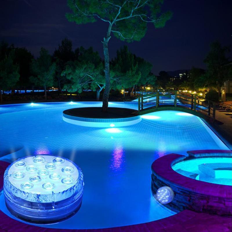 Underwater Light IP68 Waterproof 16-Color Remote Control
