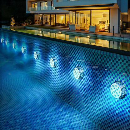 Underwater Light IP68 Waterproof 16-Color Remote Control