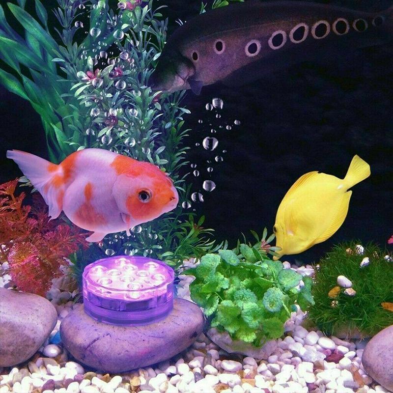 Underwater Light IP68 Waterproof 16-Color Remote Control