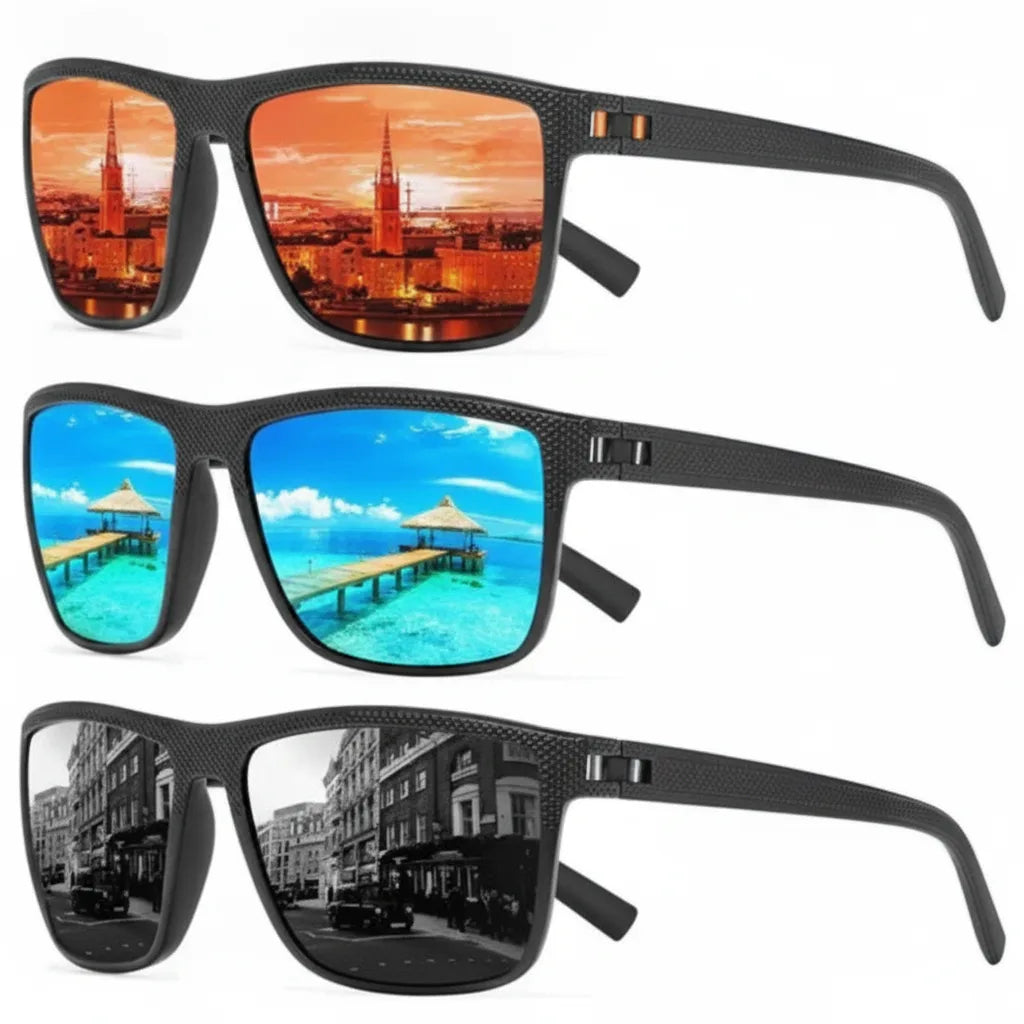 Unisex Sunglasses Polarized & UV400 Ultralight Set of 3