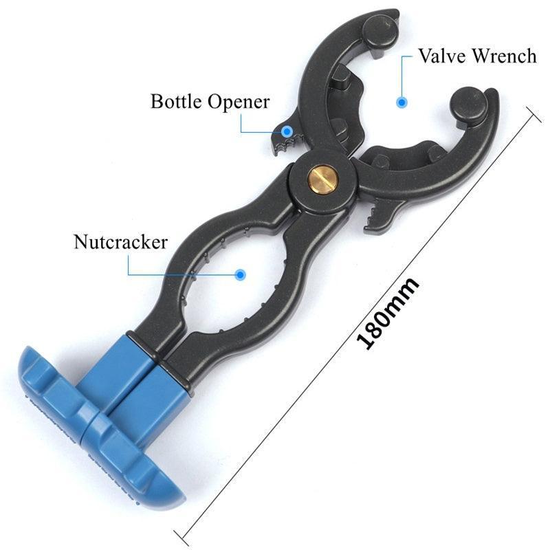 Valve Wrench Universal Fit & Anti-Slip 45-Grade Steel