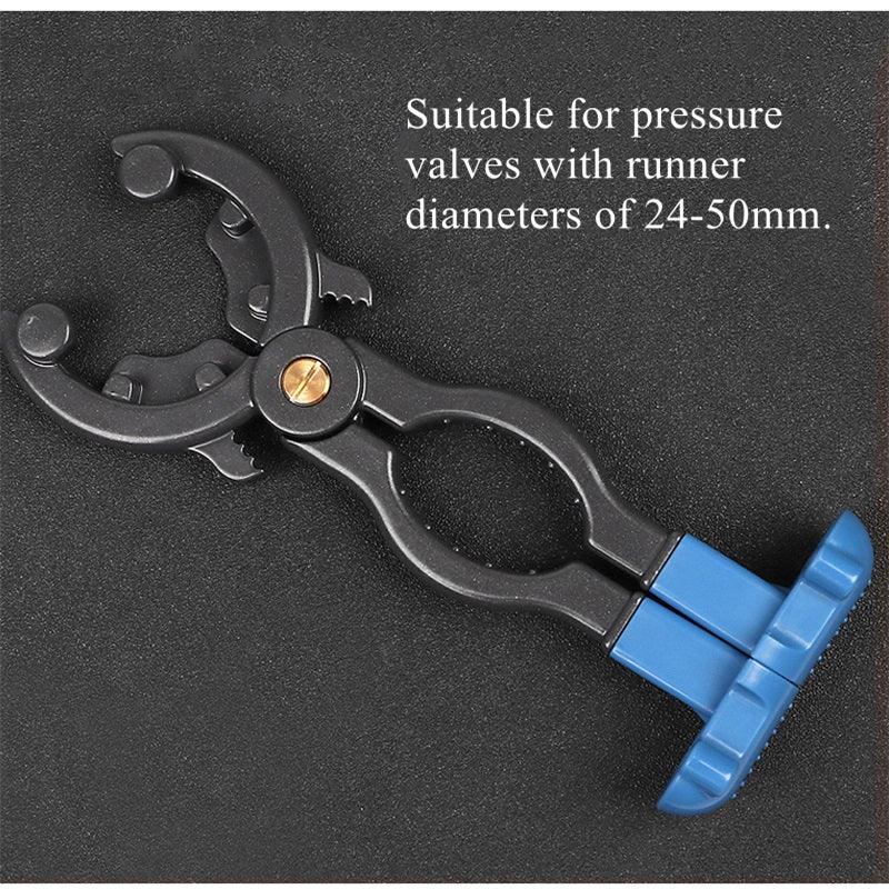 Valve Wrench Universal Fit & Anti-Slip 45-Grade Steel