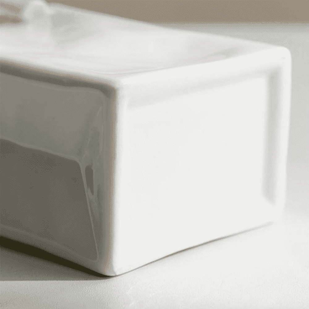 Vase Handbag-Shaped Porcelain Tabletop