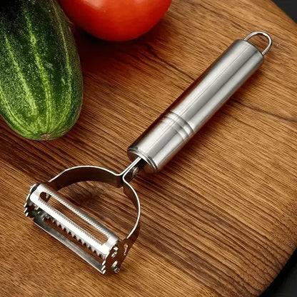 Vegetable Peeler Dual Peeler & Julienne Cutter Stainless Steel Blade