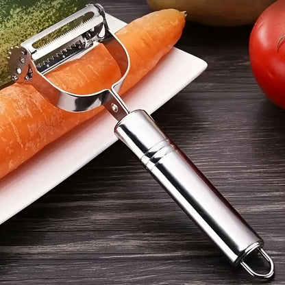Vegetable Peeler Dual Peeler & Julienne Cutter Stainless Steel Blade