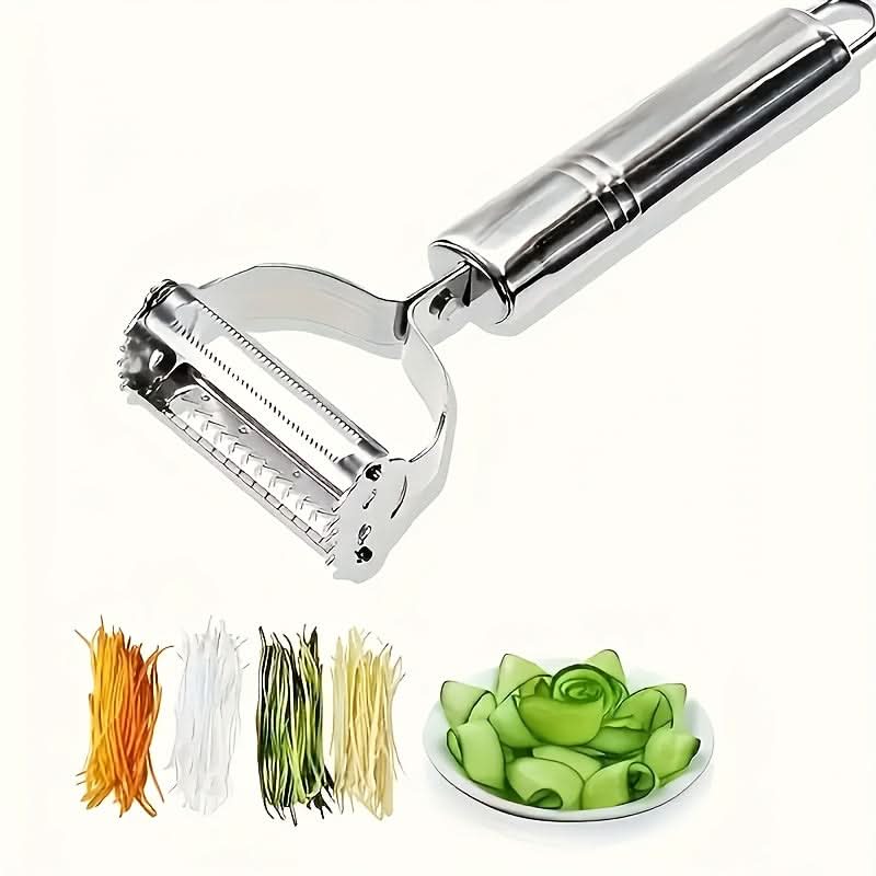 Vegetable Peeler Dual Peeler & Julienne Cutter Stainless Steel Blade