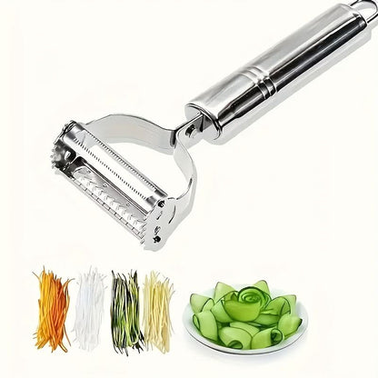 Vegetable Peeler Dual Peeler & Julienne Cutter Stainless Steel Blade