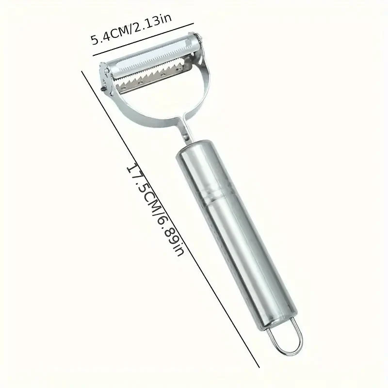 Vegetable Peeler Dual Peeler & Julienne Cutter Stainless Steel Blade