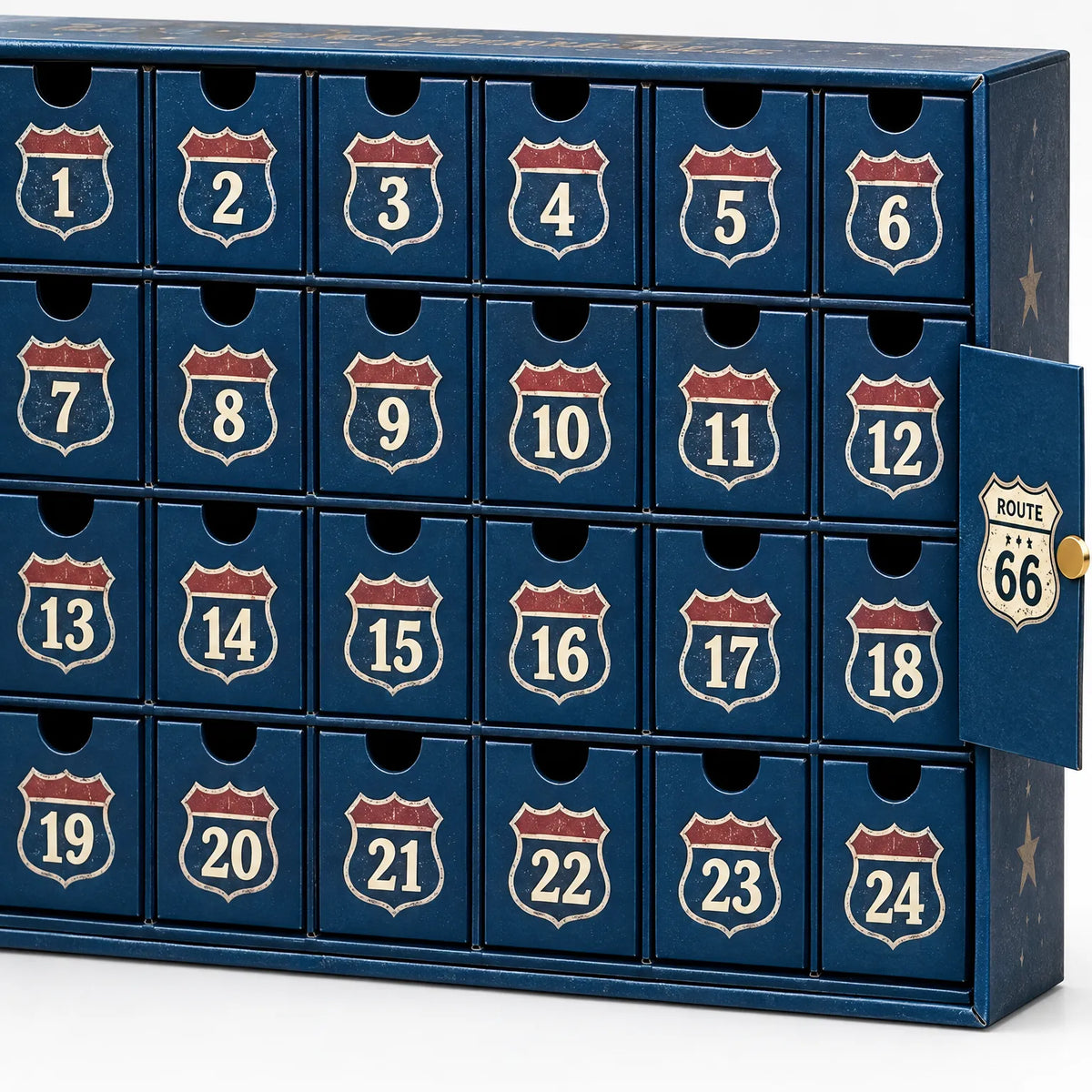 Vehicle Advent Calendar Cast Metal 24-Piece Set