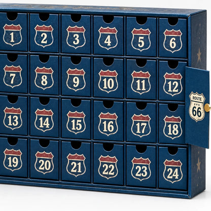 Vehicle Advent Calendar Cast Metal Models Set of 24