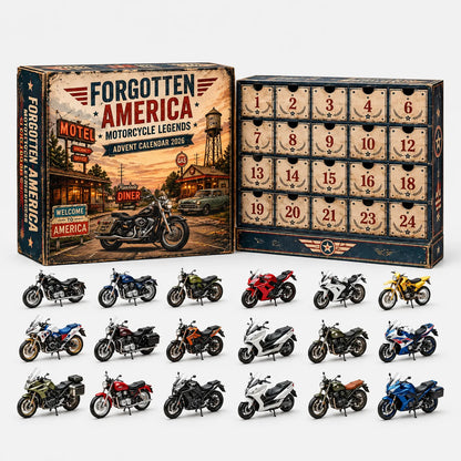 Vehicle Advent Calendar Cast Metal Models Set of 24
